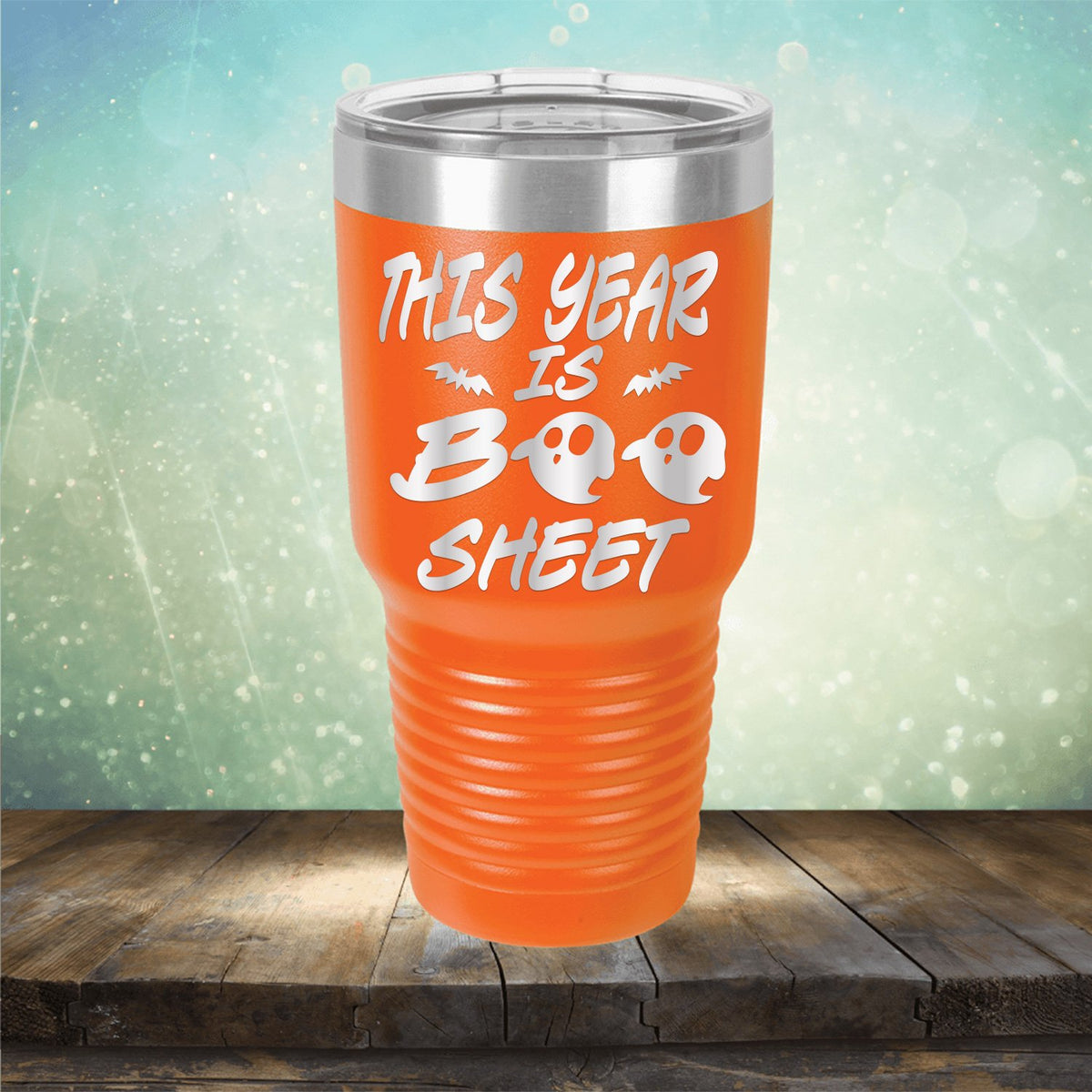 This Year is Boo Sheet - Laser Etched Tumbler Mug