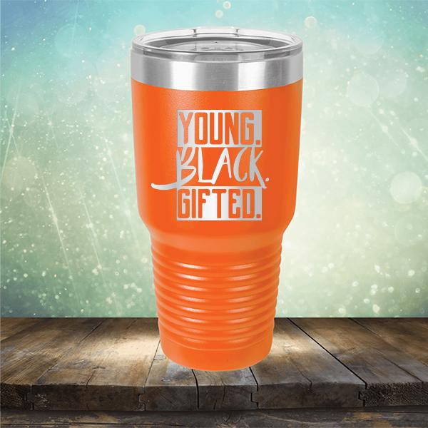 Young Black Gifted - Laser Etched Tumbler Mug