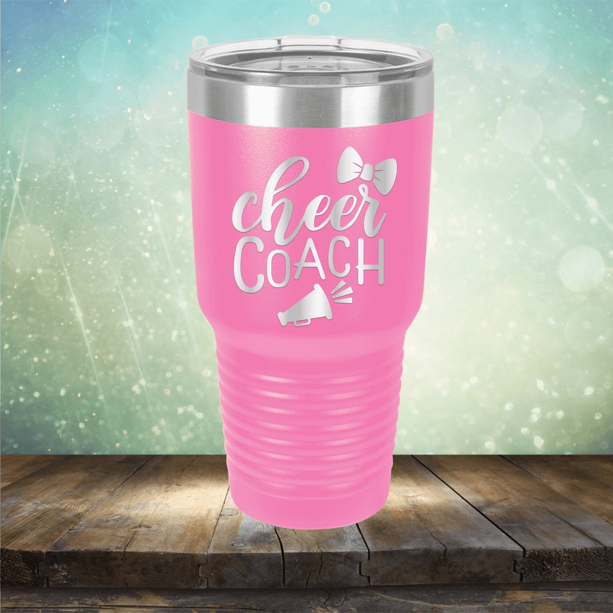 Cheer Coach - Laser Etched Tumbler Mug