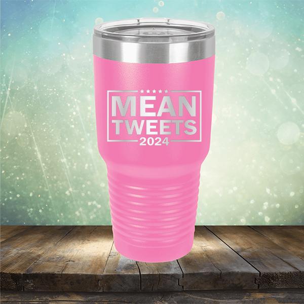 Mean Tweets 2024 - Laser Etched Tumbler Mug
