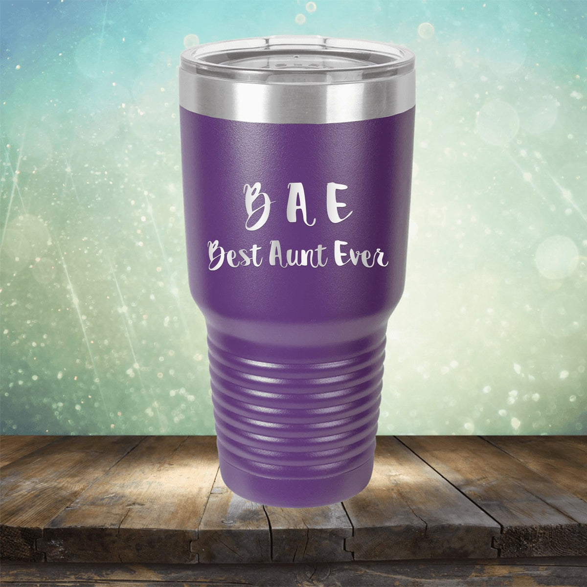 BAE Best Aunt Ever - Laser Etched Tumbler Mug