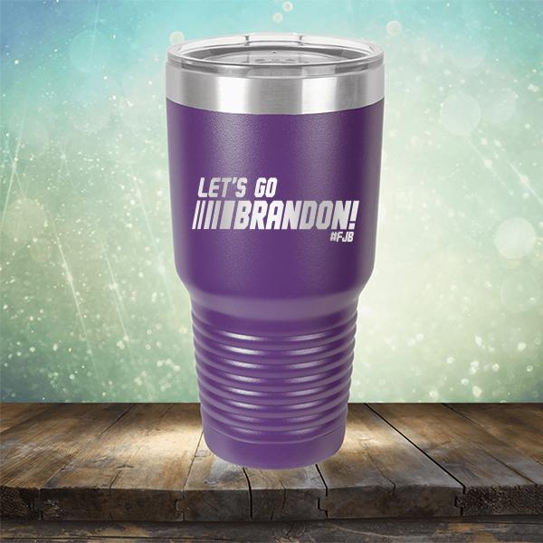 Let&#39;s Go Brandon FJB Racing - Laser Etched Tumbler Mug