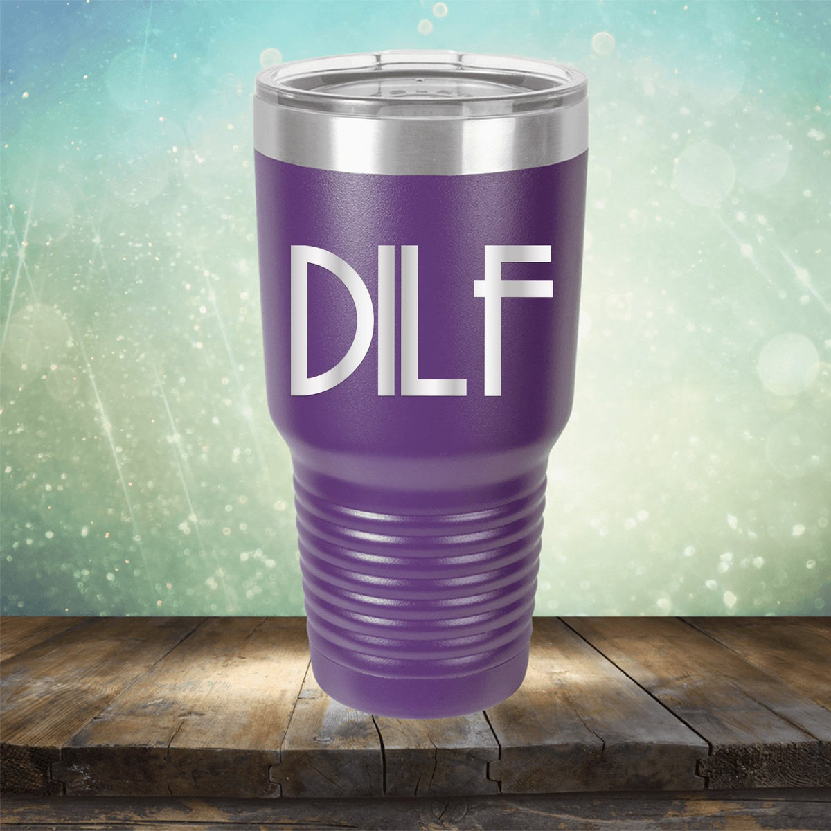 DILF - Laser Etched Tumbler Mug