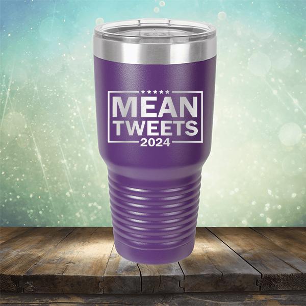 Mean Tweets 2024 - Laser Etched Tumbler Mug