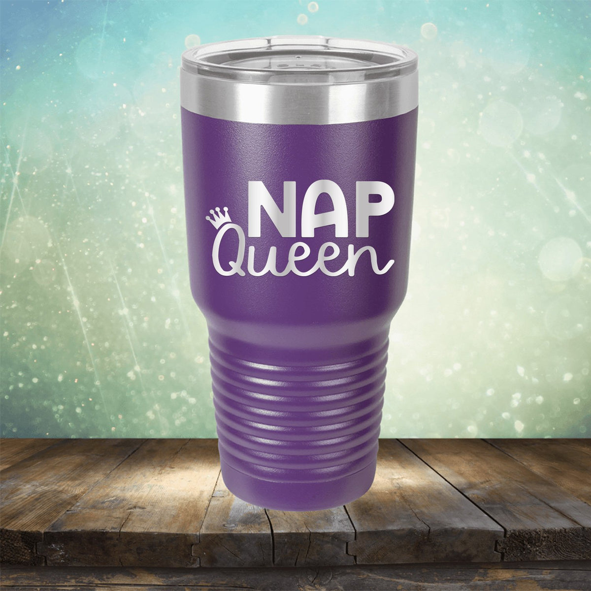 Nap Queen - Laser Etched Tumbler Mug