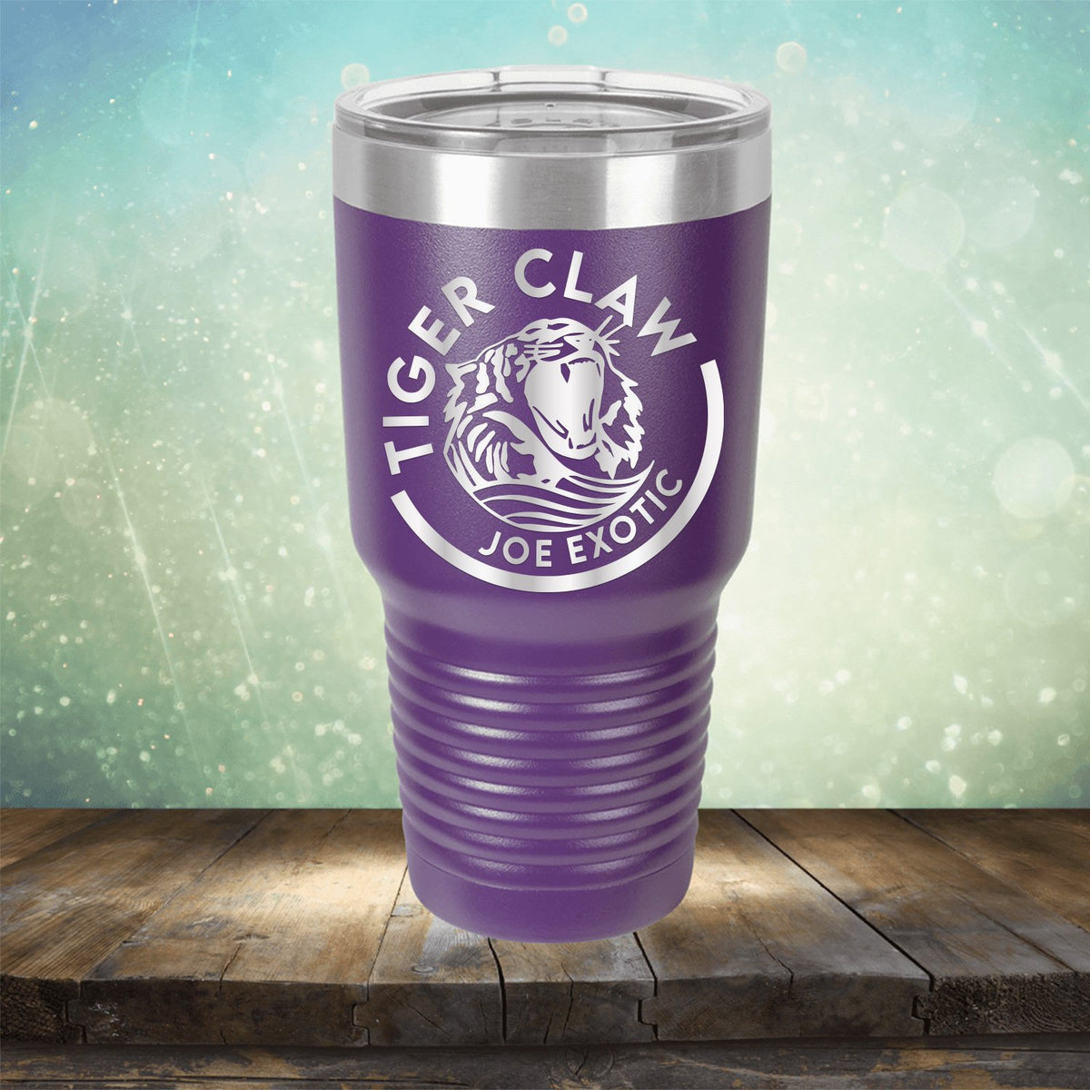 Tiger Claw Joe Exotic - Laser Etched Tumbler Mug