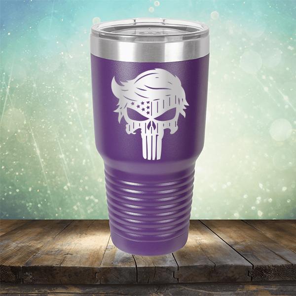 Donald Trump Punisher - Laser Etched Tumbler Mug