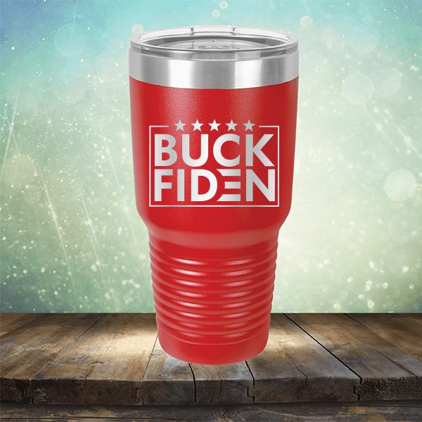 Buck Fiden - Laser Etched Tumbler Mug
