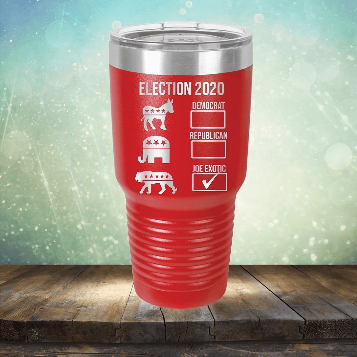Joe Exotic Election 2020 - Laser Etched Tumbler Mug