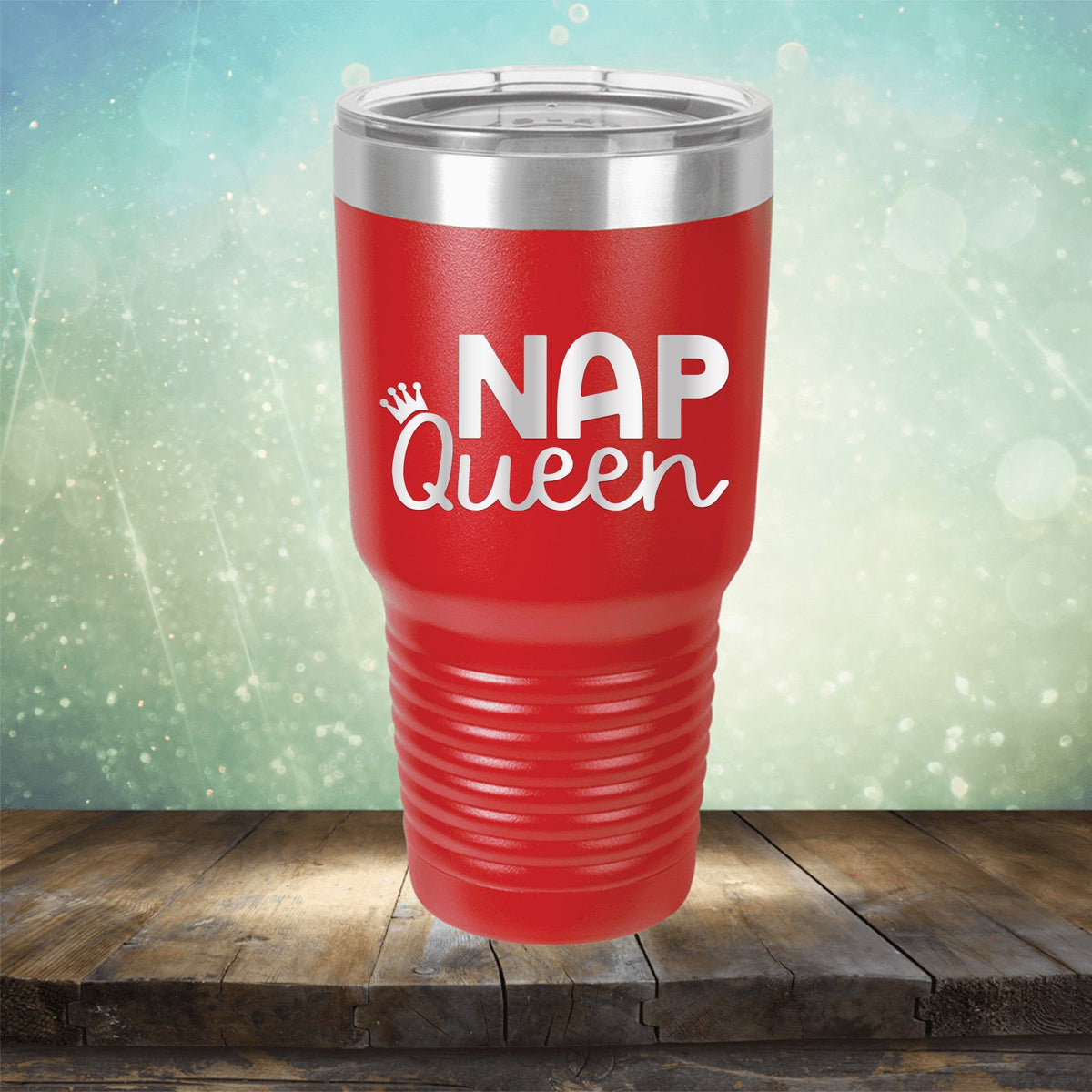 Nap Queen - Laser Etched Tumbler Mug