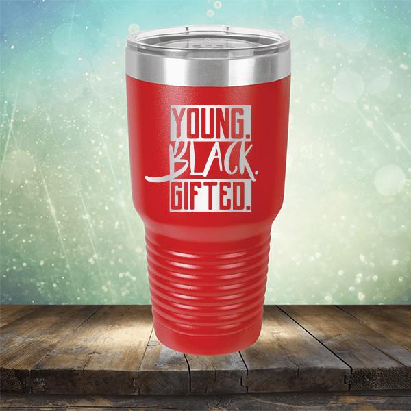 Young Black Gifted - Laser Etched Tumbler Mug