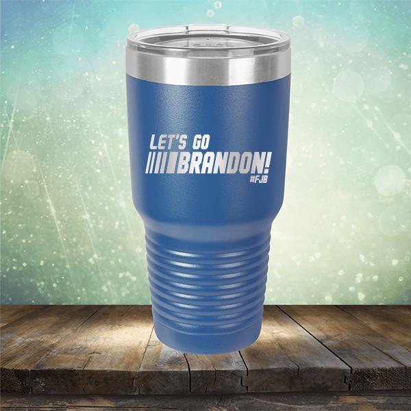 Let&#39;s Go Brandon FJB Racing - Laser Etched Tumbler Mug