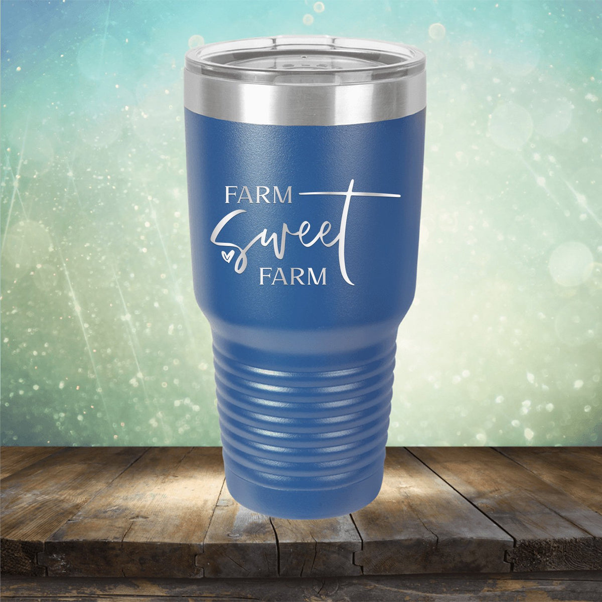 Farm Sweet Farm - Laser Etched Tumbler Mug