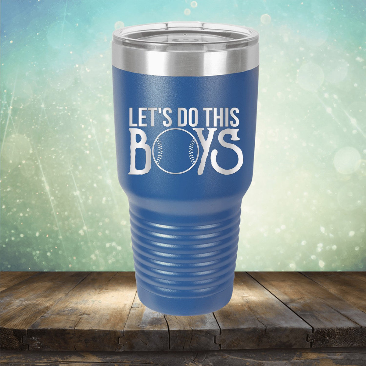 Lets Do This Boys - Laser Etched Tumbler Mug