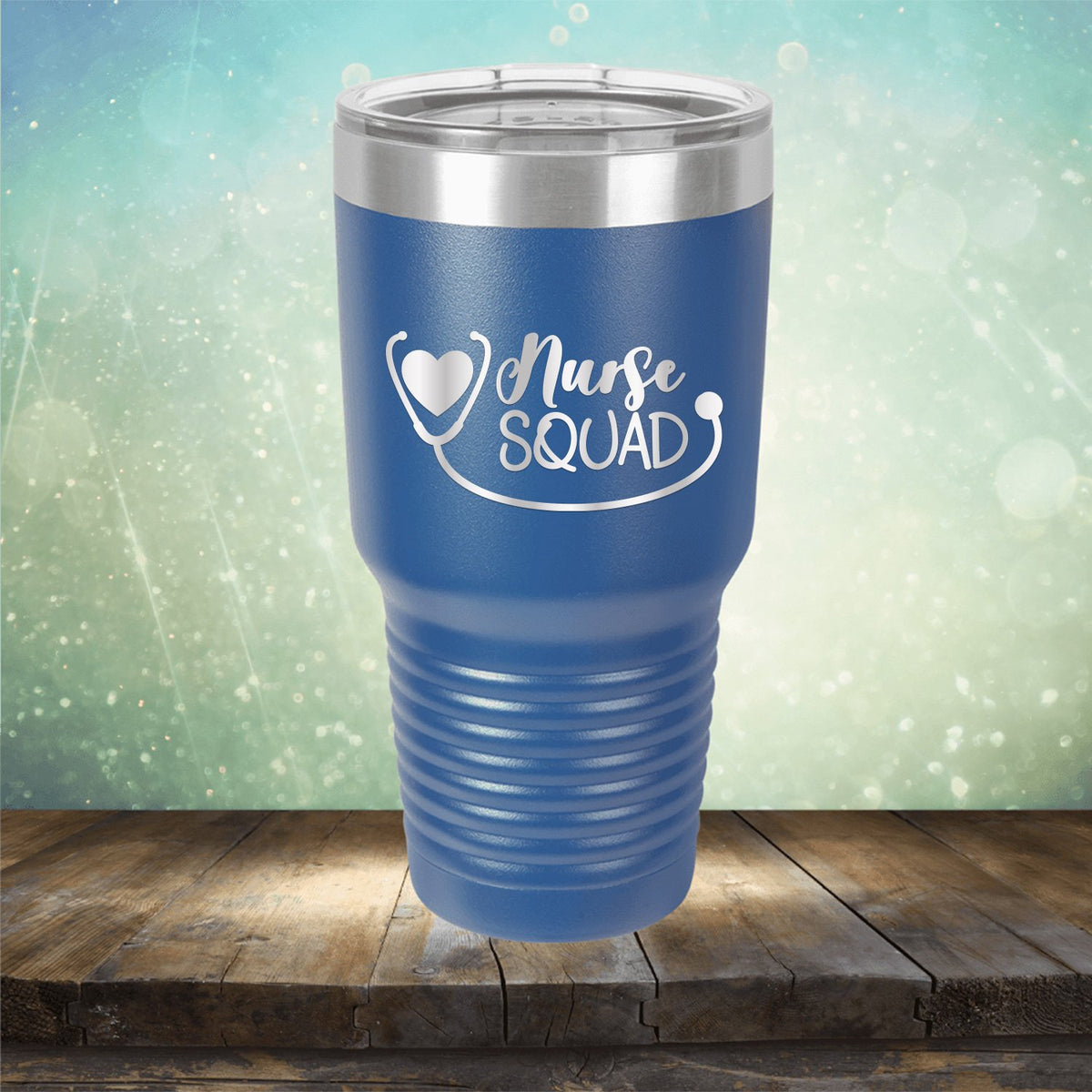 Nurse Squad With Stethoscope - Laser Etched Tumbler Mug