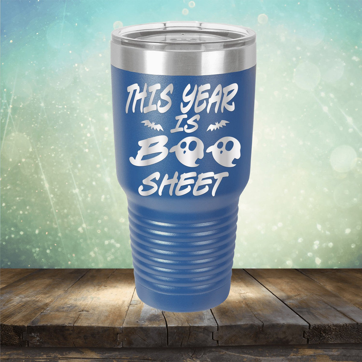 This Year is Boo Sheet - Laser Etched Tumbler Mug