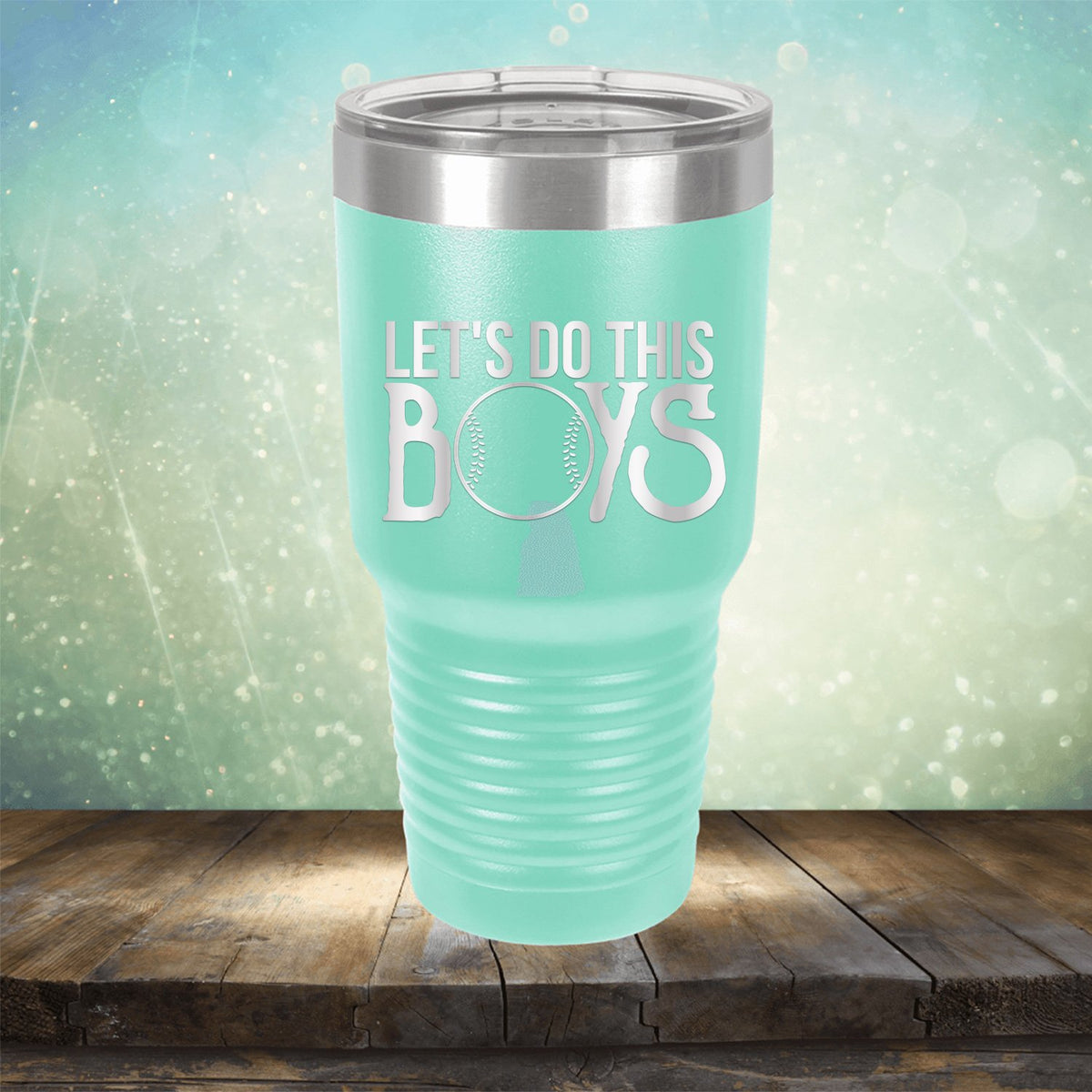 Lets Do This Boys - Laser Etched Tumbler Mug