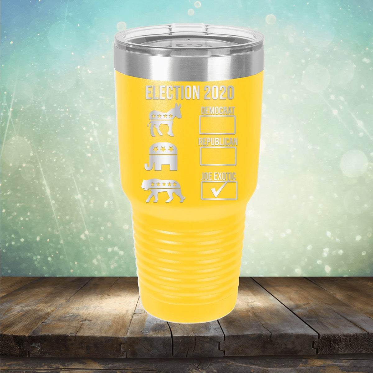 Joe Exotic Election 2020 - Laser Etched Tumbler Mug