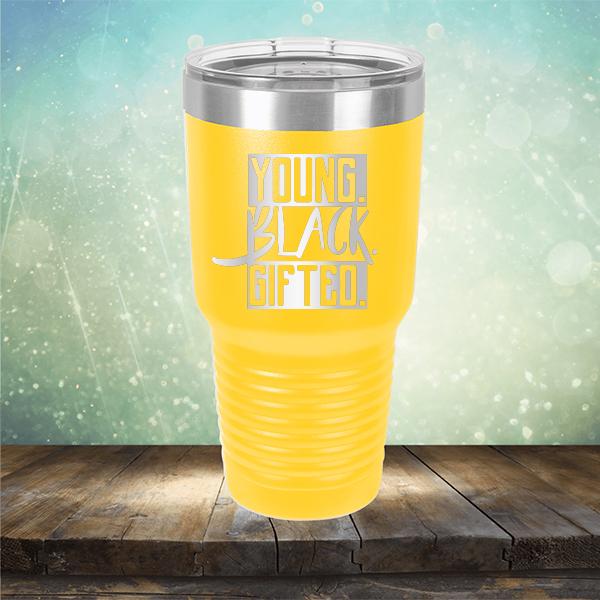 Young Black Gifted - Laser Etched Tumbler Mug