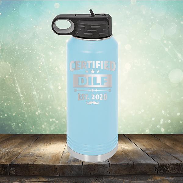 Certified DILF Est. 2020 - Laser Etched Tumbler Mug