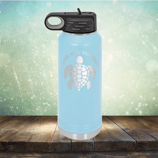 Save The Turtles - Laser Etched Tumbler Mug
