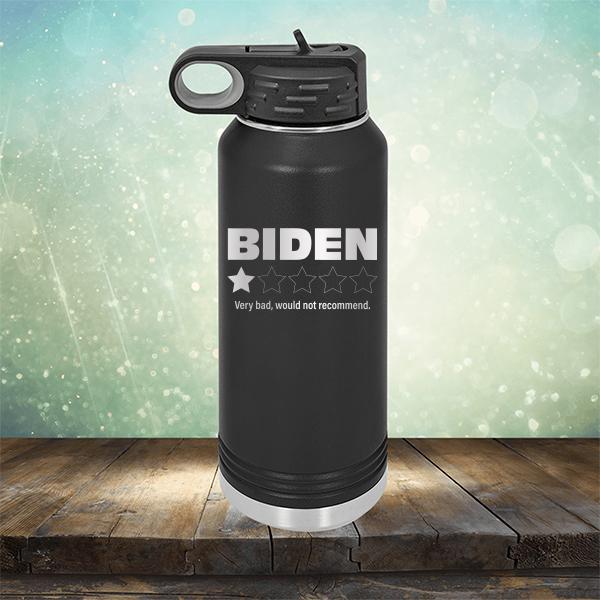 Joe Biden One Star Review Very Bad Would Not Recommend - Laser Etched Tumbler Mug