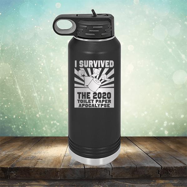 I Survived 2020 Toilet Paper Apocalypse - Laser Etched Tumbler Mug