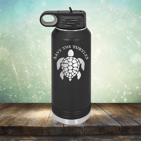 Save The Turtles - Laser Etched Tumbler Mug