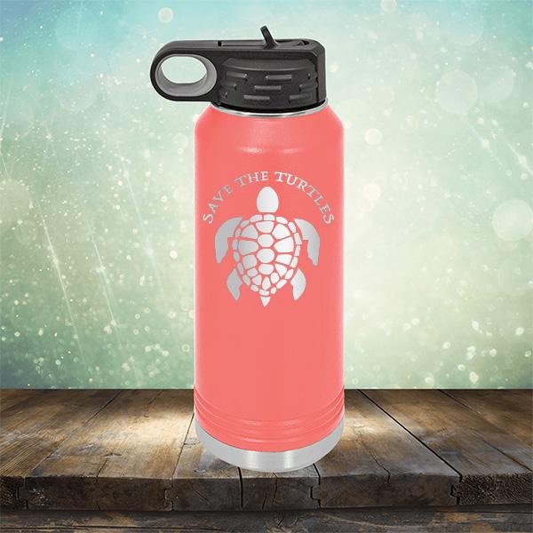 Save The Turtles - Laser Etched Tumbler Mug