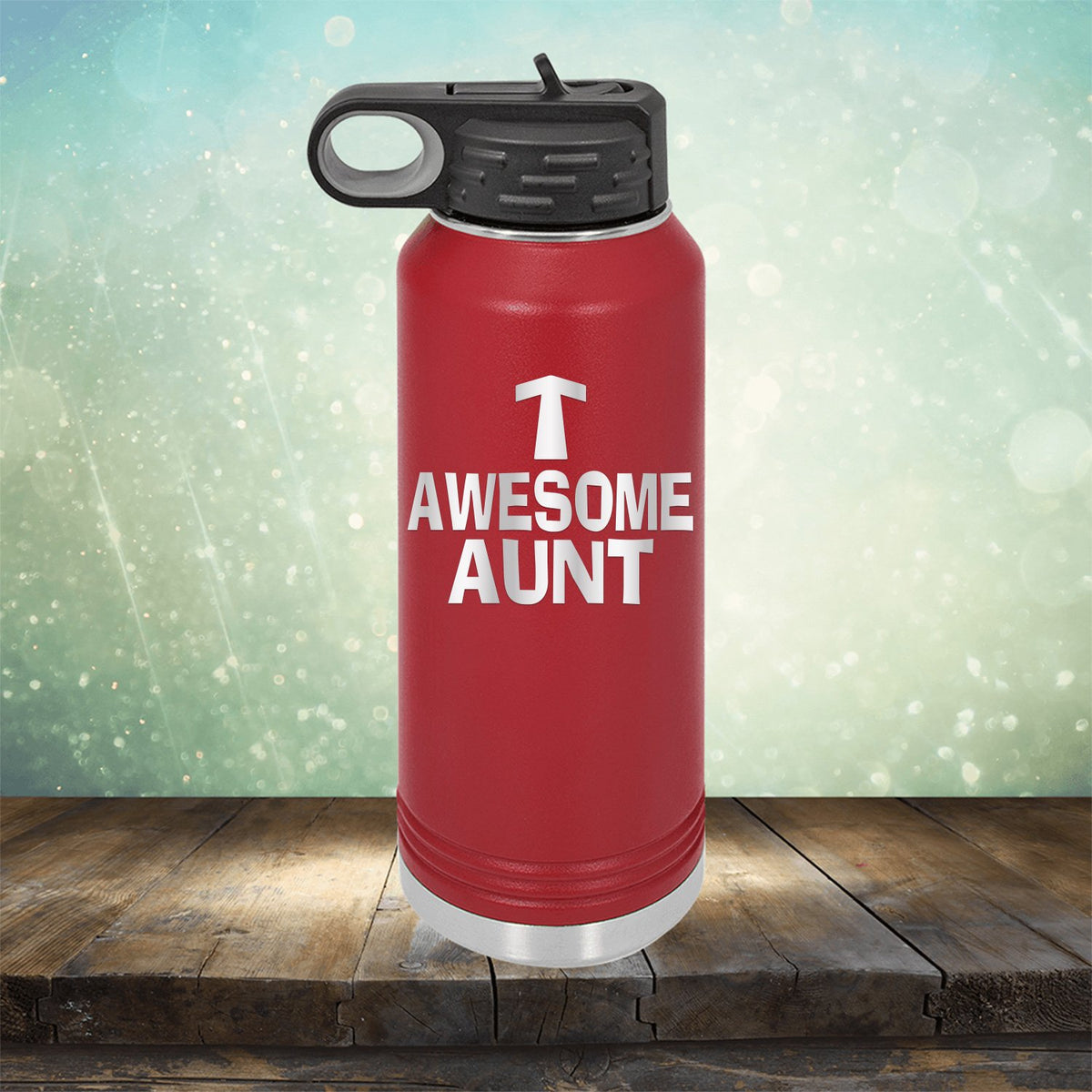 Awesome Aunt - Laser Etched Tumbler Mug