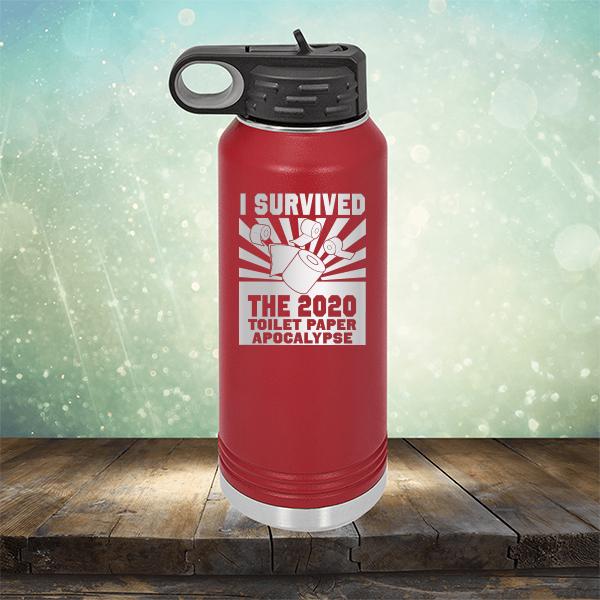 I Survived 2020 Toilet Paper Apocalypse - Laser Etched Tumbler Mug