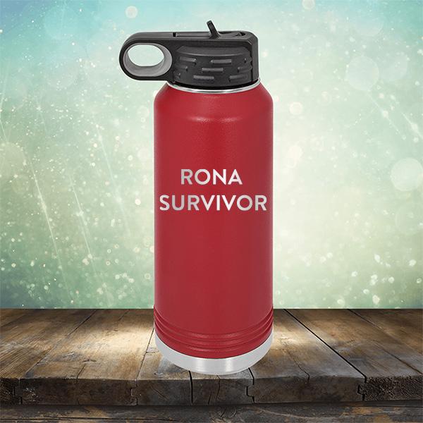 Rona Survivor - Laser Etched Tumbler Mug