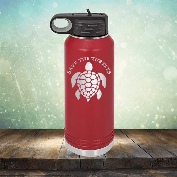 Save The Turtles - Laser Etched Tumbler Mug