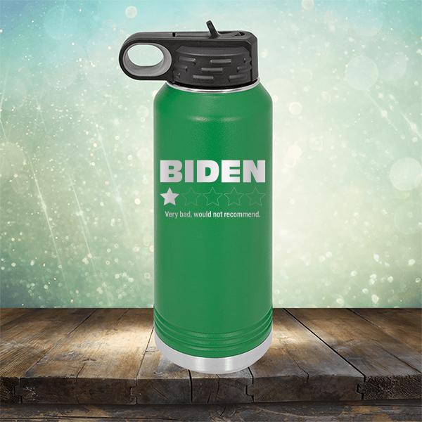 Joe Biden One Star Review Very Bad Would Not Recommend - Laser Etched Tumbler Mug