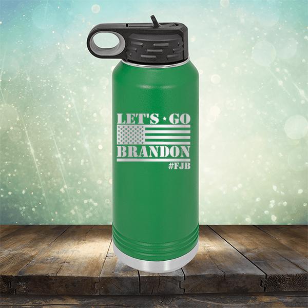 Let&#39;s Go Brandon American Flag - Laser Etched Tumbler Mug