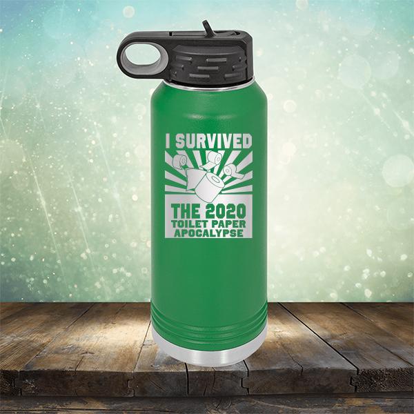 I Survived 2020 Toilet Paper Apocalypse - Laser Etched Tumbler Mug