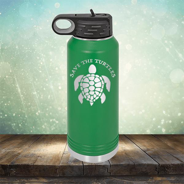 Save The Turtles - Laser Etched Tumbler Mug