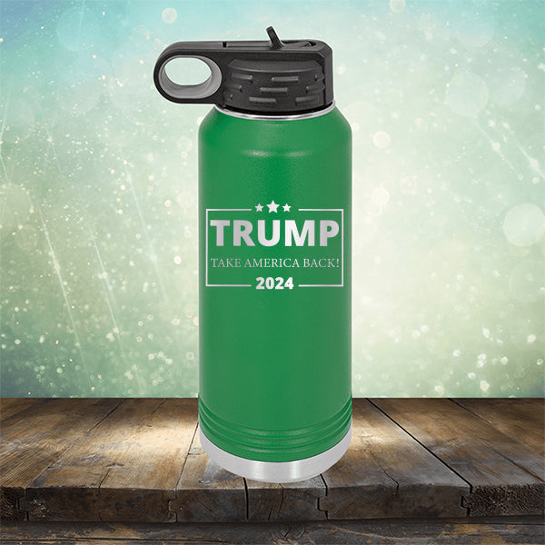 Donald Trump Take America Back 2024 Election - Laser Etched Tumbler Mug