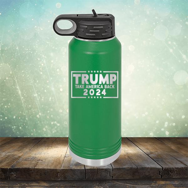 Trump Take America Back 2024 - Laser Etched Tumbler Mug