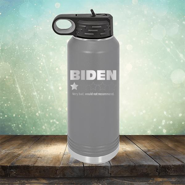 Joe Biden One Star Review Very Bad Would Not Recommend - Laser Etched Tumbler Mug