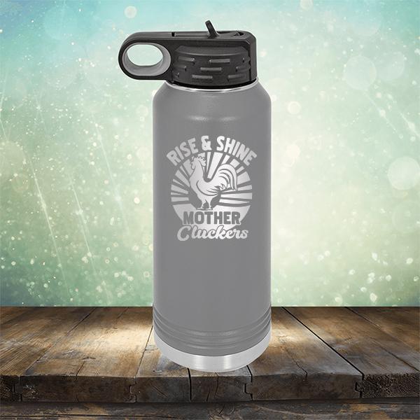 Rise &amp; Shine Mother Cluckers - Laser Etched Tumbler Mug