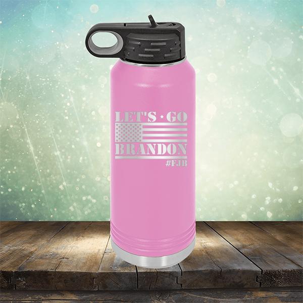 Let&#39;s Go Brandon American Flag - Laser Etched Tumbler Mug