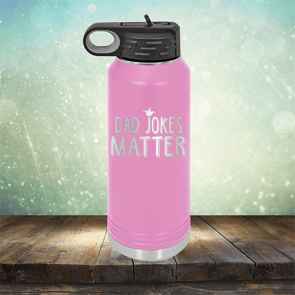 Dad Jokes Matter - Laser Etched Tumbler Mug