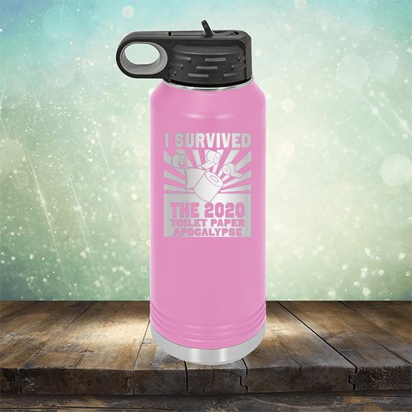 I Survived 2020 Toilet Paper Apocalypse - Laser Etched Tumbler Mug