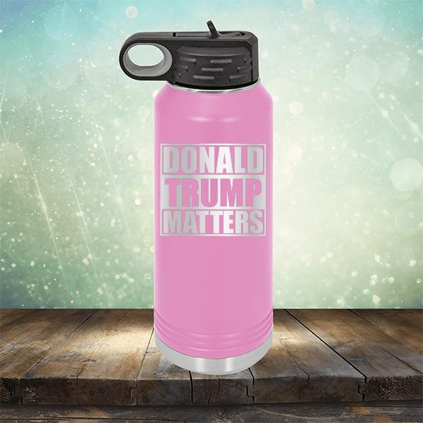 Donald Trump Matters - Laser Etched Tumbler Mug
