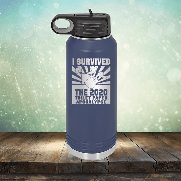 I Survived 2020 Toilet Paper Apocalypse - Laser Etched Tumbler Mug