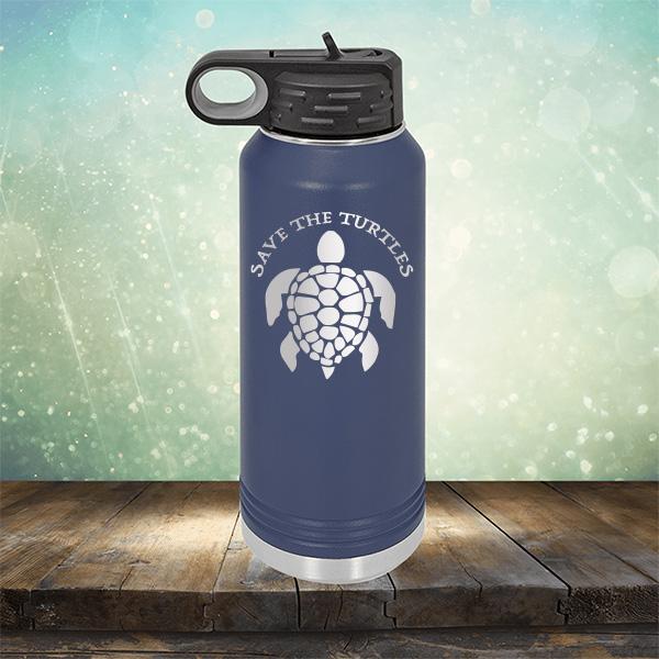 Save The Turtles - Laser Etched Tumbler Mug
