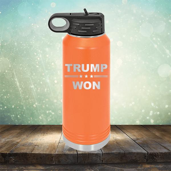 Donald Trump Won - Laser Etched Tumbler Mug