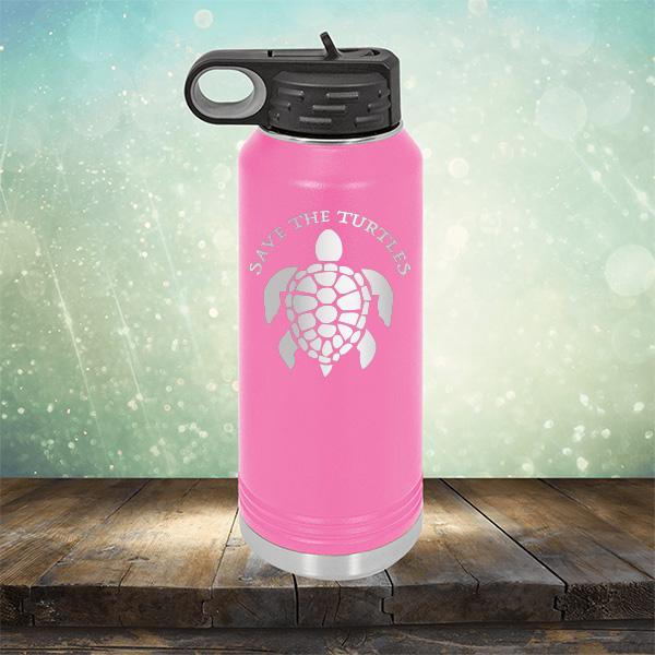 Save The Turtles - Laser Etched Tumbler Mug