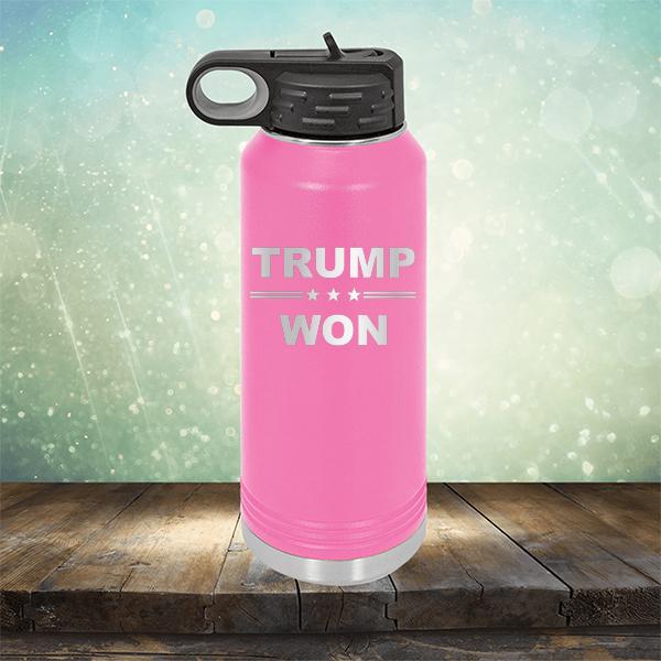 Donald Trump Won - Laser Etched Tumbler Mug